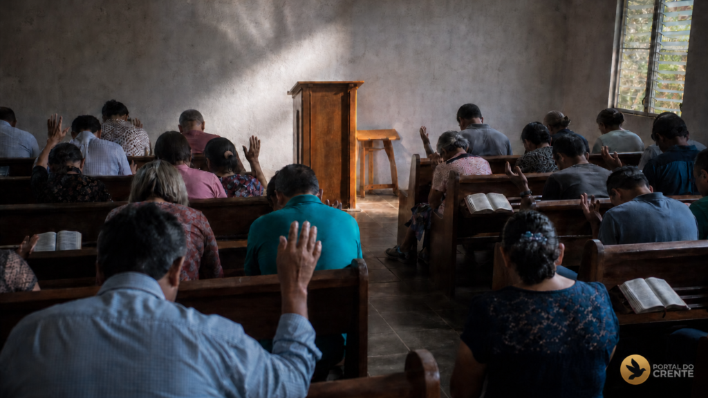 Imagem realista que representa a Perseguição à Igreja de Cristo na Nicarágua