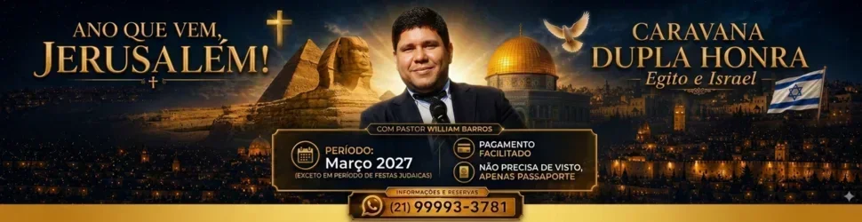 Imagem da Caravana Dupla Honra, uma indicação para Obreiros que querem crescer ministerialmente.