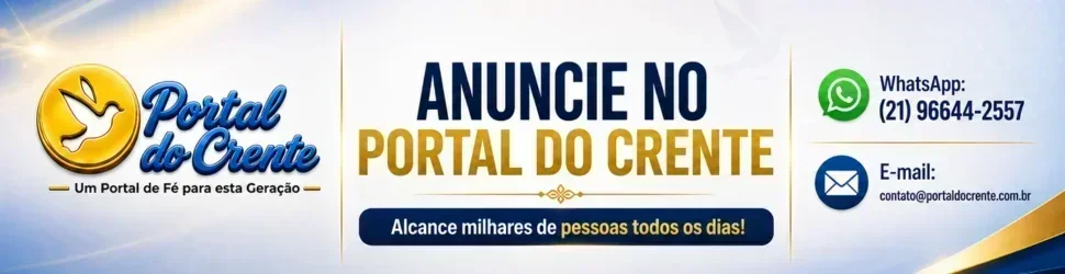 Banner de Publicidade do Portal do Crente.