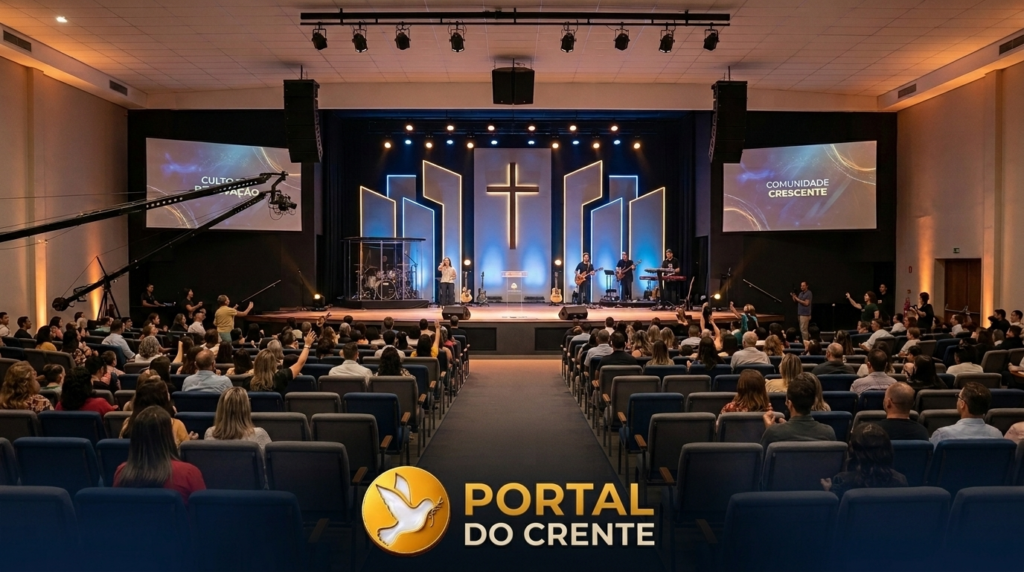 imagem realista que demonstra a atenção das irejas sobre a cobrança de imposto sobre festival gospel