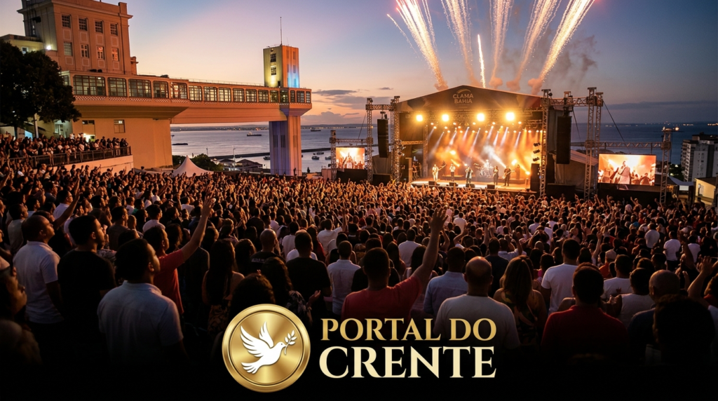 imagem realista para ilustrar o Clama Bahia 2026