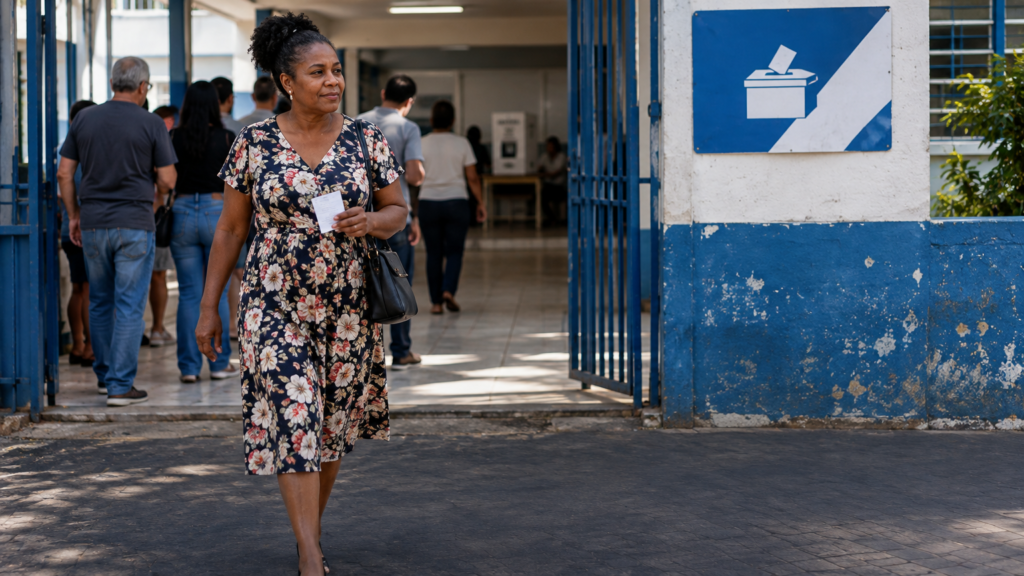 imagem que retrata o perfil do eleitor evangélico em defesa dos valores familiares no Brasil