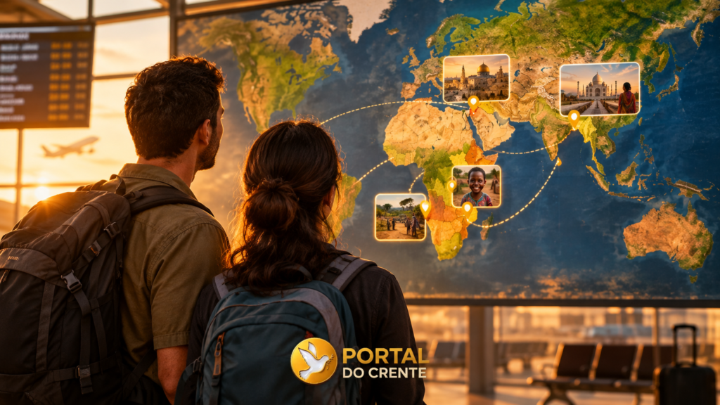 imagem que representa o Brasil 2º país que mais envia missionários cristãos ao mundo